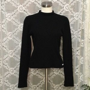 Calvin Klein Women’s Long Sleeve Black Turtleneck Size XL